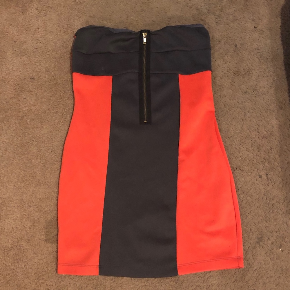 Strapless Mini Dress